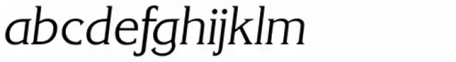 Korinth Serial Light Italic
