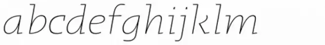 Kotto Slab Thin Italic