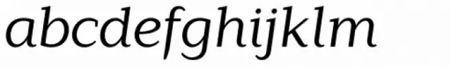 Lagu Serif Regular Italic