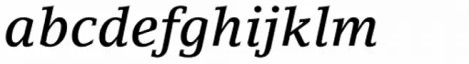 LinoLetter Medium Italic