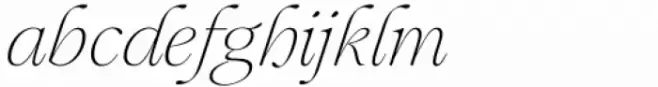Mauren ExtraLight Italic