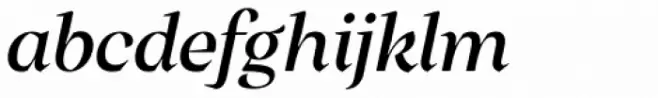 Milas Display Medium Italic