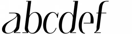 Mitoga Display Italic