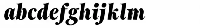 Moisette ExtraBold Italic
