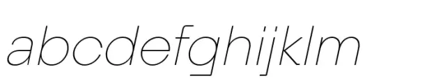 Monolight Thin italic
