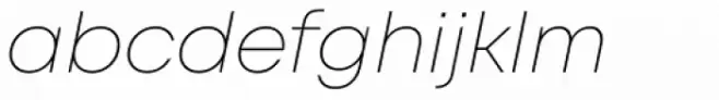 Mont Extra Light Italic