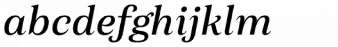 Morison Italic