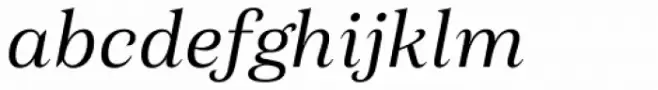 Morison Semilight Italic