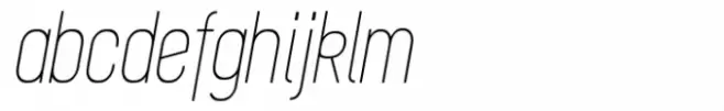 Myhota Thin Italic