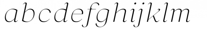 Namaskarn Extra Light Italic