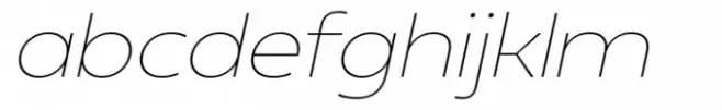 Neue Reman Gt Extra Light Semi Expanded Italic