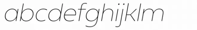 Neue Reman Sans Extra Light Italic