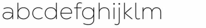 Nexa Text Thin