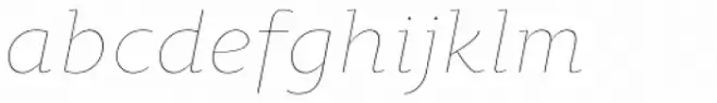 Oksana Text Thin Italic