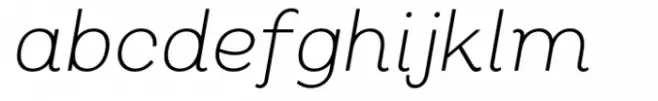 Oman Half Light Italic