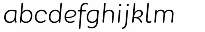 PGF Dinos ExtraLight Italic