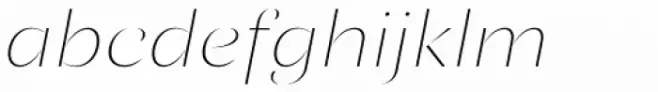 Ponzu Thin Italic