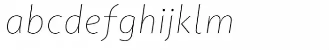 Portheras Thin Italic