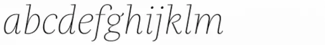 Praho Pro Thin Italic