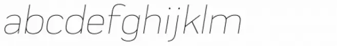 Praktika Extra Light Italic