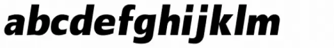 Quanta Black Italic