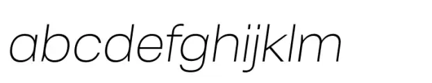 Rikkia Thin Italic