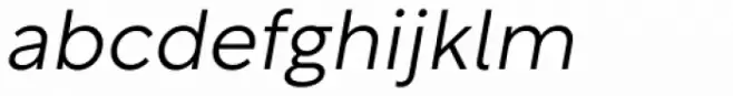 Rotunda Light Italic