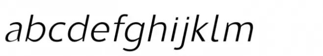 Sedid Pro Extra Light Italic