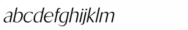 Segnieur Modern Light Italic