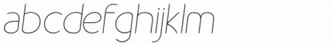 Sereno Thin Italic