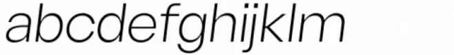 Sherika Light Italic