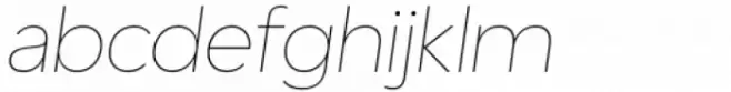 Shoika Hairline Italic