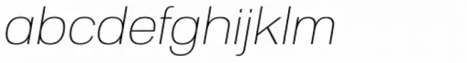 Substance Thin Italic
