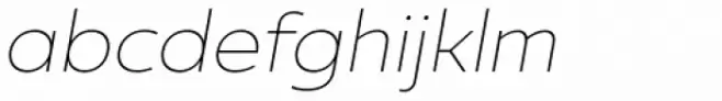 Ultine Ext Thin Italic