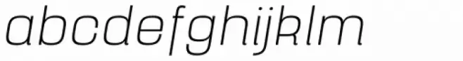 Yoshida Sans Ultra Light Italic