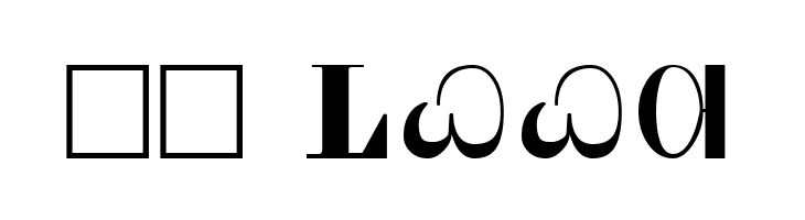 Cherokee  Скачать бесплатные шрифты