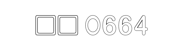 Xero Hollow  Скачать бесплатные шрифты