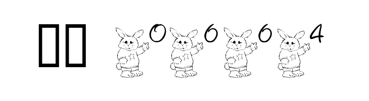 101! Bunny SayZ...  Скачать бесплатные шрифты