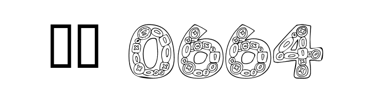 101! Button Mania  Скачать бесплатные шрифты