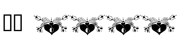 101! Dezigner HeartZ  Скачать бесплатные шрифты