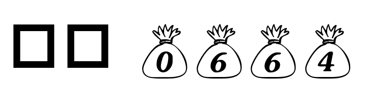 101! Loot BagZ  Скачать бесплатные шрифты