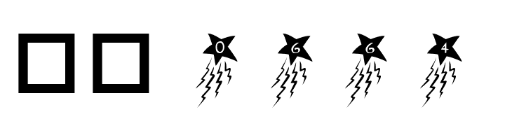 101! Star ZappeD  Скачать бесплатные шрифты