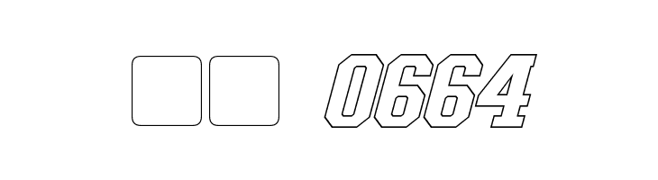 Tonopah Hollow Bold Italic  Скачать бесплатные шрифты