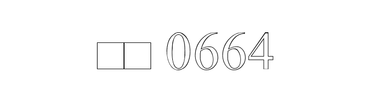 Amerton Outline  Скачать бесплатные шрифты