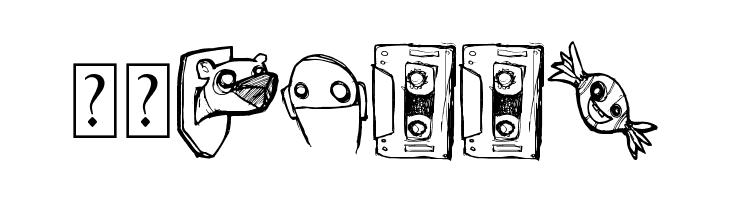 ABOMINAL SAMUTOJJ aim  Скачать бесплатные шрифты