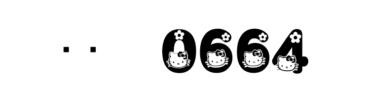 HELLO KITTY FONT  Скачать бесплатные шрифты