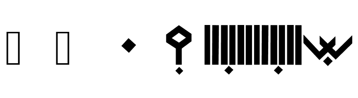 KhuzdulErebor  Скачать бесплатные шрифты