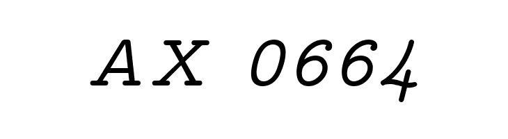 CMU Typewriter Text Variable Width Italic  Скачать бесплатные шрифты