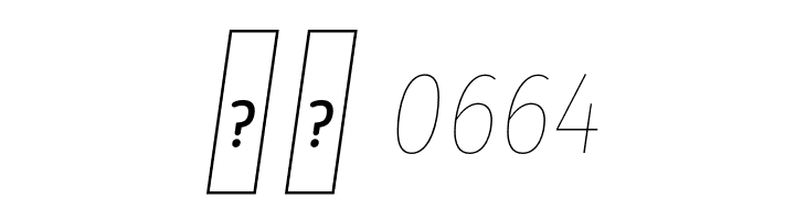 Fira Sans Condensed Hair Italic  Скачать бесплатные шрифты