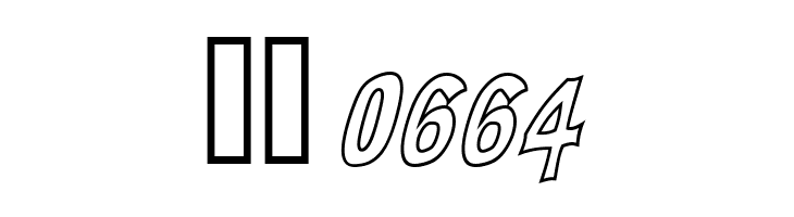 PLATSCH 2 outline  Скачать бесплатные шрифты